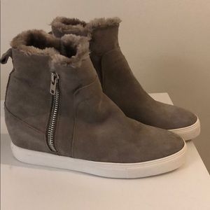 Steve Madden Grey Booties